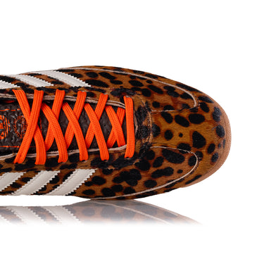 ADIDAS WOMENS SL 72 OG JI0189 DARK BROWN OFF WHITE LEOPARD PRINT - Shoelosophy