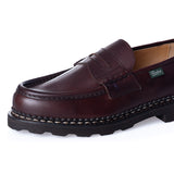 PARABOOT REIMS MARRON LIS CAFE HERGESTELLT IN FRANKREICH - Shoelosophy