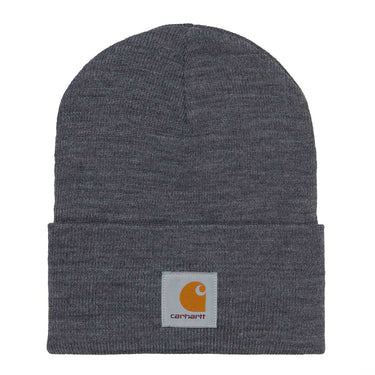 CARHARTT WIP ACRYLIC WATCH HAT I020175 DARK GREY HEATHER - Shoelosophy