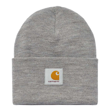 CARHARTT WIP ACRYLIC WATCH HAT I020175 GREY HEATHER - Shoelosophy