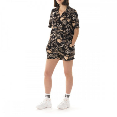 CARHARTT WOMENS ARUBA SHORT I027430 BLACK POWDERY - Shoelosophy