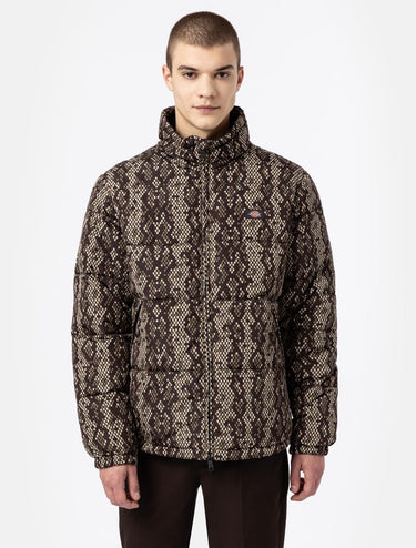 DICKIES CAMDEN PUFFER JACKET KHAKI PIUMINO UOMO - Shoelosophy