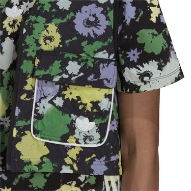 ADIDAS WOMEN REVERSIBLE VEST JACKET H15791 FLORAL UTILITY - Shoelosophy