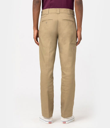 DICKIES SLIM STRAIGHT DOUBLE KNEE PANT KHAKI - Shoelosophy