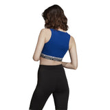 ADIDAS CROPPED TOP BRA WOMEN ED7427 COLLEGIATE ROYAL - Shoelosophy