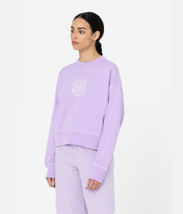 DICKIES WOMENS BEAVERTOWN SWEATSHIRT LILAC - Shoelosophy