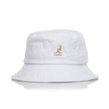 KANGOL WASHED BUCKET K4224HT WEISS - Shoelosophy