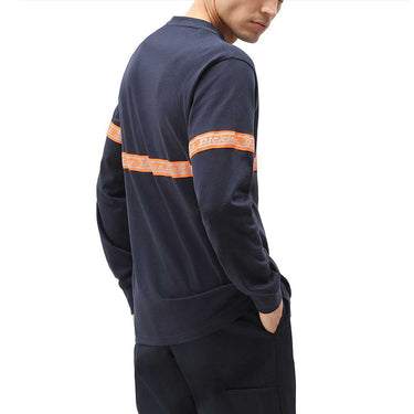 DICKIES WEST FERRIDAY LS T-SHIRT NAVY - Shoelosophy