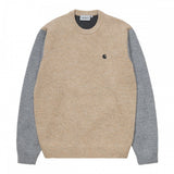 CARHARTT WIP TRIPLE PULL I029514 DUSTY MARRON GRIS NOIR - Shoelosophy
