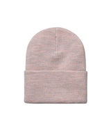 CARHARTT WIP ACRYLIC WATCH HAT I020175 GLASSY PINK HEATHER - Shoelosophy