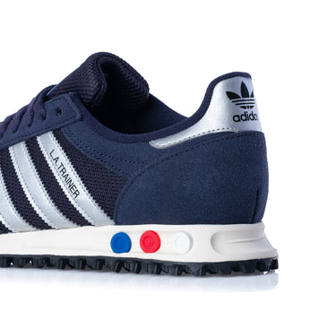 ADIDAS ORIGINALS LA TRAINER OG KJ4382 LEGEND INK SILVER METALLIC - Shoelosophy