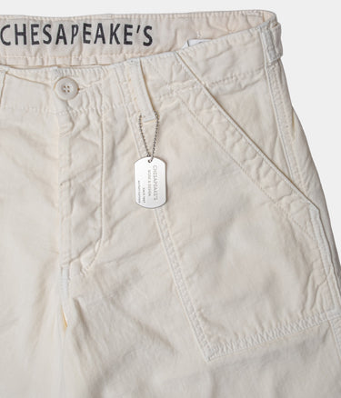 CHESAPEAKE'S FATIGUE SHORT SHANNON CHSPLPE26-102 CREAM - Shoelosophy