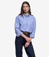 SEBAGO SHEEPSCOT SHIRT 751272W ROYAL BLUE WHITE STRIPES - Shoelosophy