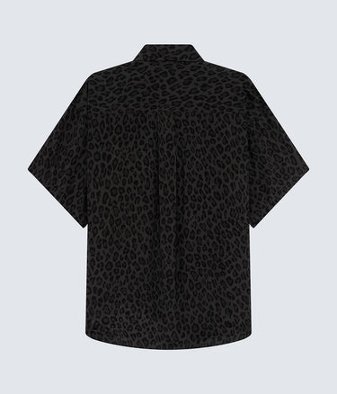 AMISH SUPPLIES SHIRT DROPPED LEOPARD MEN'S SHIRT SHORT SLEEVE - Shoelosophy