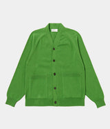 UNIVERSAL WORKS POCKET DAVID CARDIGAN 34451 GREEN - Shoelosophy