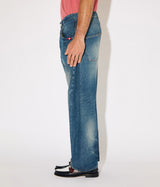 AMISH SUPPLIES TWIST SLUB DENIM JEANS HERREN LOOSE FIT - Shoelosophy