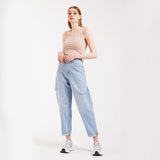 DR DENIM BELLA 2130109F48 DAMENJEANS HELLBLAU JAY GASH - Shoelosophy