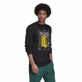 ADIDAS TORSION CREW GD6001 SCHWARZES CREW-NECK-SWEATSHIRT - Shoelosophy