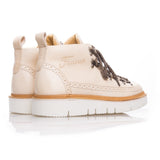 "FRACAP WOMEN M130 HANDGEFERTIGT IN ITALIEN NATURAL NEBRASKA VIBRAM - Shoelosophy