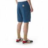 CARHARTT RUCK SINGLE KNEE SHORT I027945 MOODY BLUE GARMENT DYED - Shoelosophy