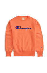 CHAMPION REVERSE WEAVE CREWNECK 212576 RS034 PEACH - Shoelosophy