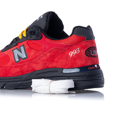 NEW BALANCE 993 MADE IN USA „BALTIMORE“ U9935CX ROT SCHWARZ - Shoelosophy