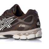 ASICS GEL NYC 1203A663-200 SCHWARZ KAFFEE FEDERGRAU - Shoelosophy