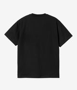 CARHARTT WIP 여성 포켓 하트 티셔츠 I032180 블랙 - Shoelosophy