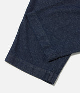 UNIVERSAL WORKS OXFORD PANT 33650 FUTURE DENIM INDIGO - Shoelosophy