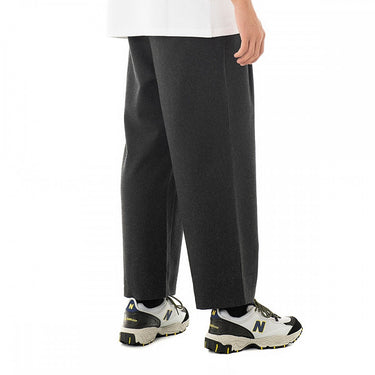 BONSAI LOOSE WOOL PANT PT010 DARK GRAY MADE IN ITALY - Shoelosophy