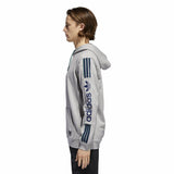 ADIDAS QUARTZ HODDIE CE1837 MEDIUM GREY HEATHER - Shoelosophy