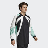 ADIDAS EQT 18 LONG SLEEVE TEE CD6844 SCHWARZ HI-RES GRÜN - Shoelosophy