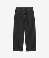 CARHARTT WIP BELMONT PANT I036591 BLACK STONE WASHED - Shoelosophy