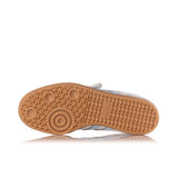 ADIDAS FEMME SAMBA JANE JR7339 CLOUD BLANC GUM HALO BLEU - Shoelosophy