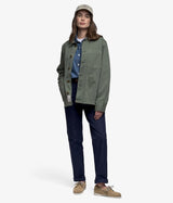 SEBAGO DORR HERRINGBONE JACKET 741274W GREEN LICHEN - Shoelosophy