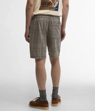 BARBOUR HERITAGE+ FIFE SHORT CHECKERED SHORT MST0075BE13 NEUTRAL - Shoelosophy