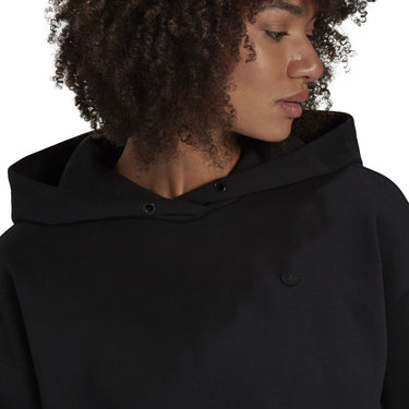 ADIDAS DAMEN HOODIE ADICOLOR FLEECE H11400 SCHWARZ - Shoelosophy