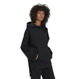 ADIDAS DAMEN HOODIE ADICOLOR FLEECE H11400 SCHWARZ - Shoelosophy