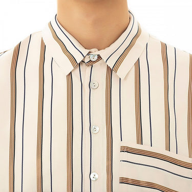 BONSAI STRIPES REGULAR SHIRT SH007 MADE IN ITALY MEN'S STRIPED SHIRT - Shoelosophy