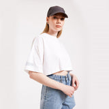 DR DENIM 2211117 FREYA TEE WHITE - Shoelosophy