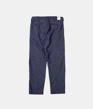 CHESAPEAKE'S WOOL HBT OFFICER CHINO INDIGO HERRINGBONE - Shoelosophy