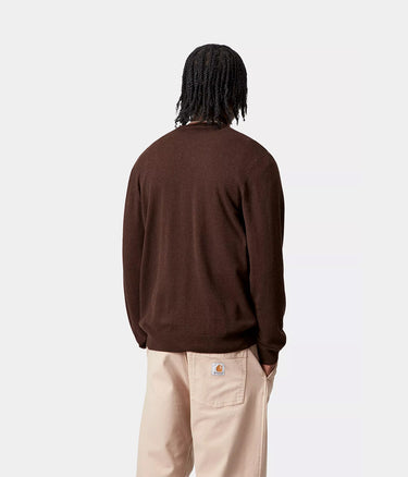 CARHARTT WIP MADISON SWEATER I030841 PALISANDER - Shoelosophy