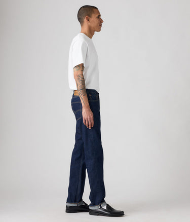 LEVI'S 501 ORIGINAL SELVEDGE DENIM 00501-3683 BLUE RINSED - Shoelosophy