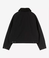 CARHARTT WIP 여성 NEWKIRK 재킷 I033880 BLACK WILD DOG 프린트 - Shoelosophy