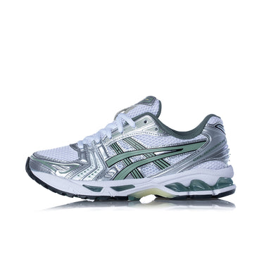 ASICS GEL KAYANO 14 1201A019-107 WHITE SLATE GRAY - Shoelosophy