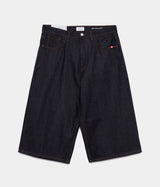 AMISH SUPPLIES HUGE BERMUDA RAW DENIM UOMO LOOSE FIT - Shoelosophy