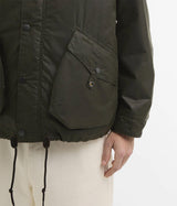 BARBOUR HERITAGE+ MODIFIED ENDURANCE WAX JACKET SMWX2558OL51 ARCHIVE OLIVE - Shoelosophy