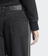 ADIDAS ORIGINALS DENIM 3 STRIPES PANT JD3109 TRUE BLACK - Shoelosophy