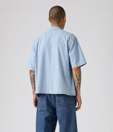 LEVI'S ZANDT CROPPED SHIRT 003NV-0003 CHARLIE LIGHT CHAMBRAY - Shoelosophy