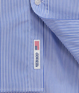 SEBAGO SHEEPSCOT SHIRT 751272W ROYAL BLUE WHITE STRIPES - Shoelosophy